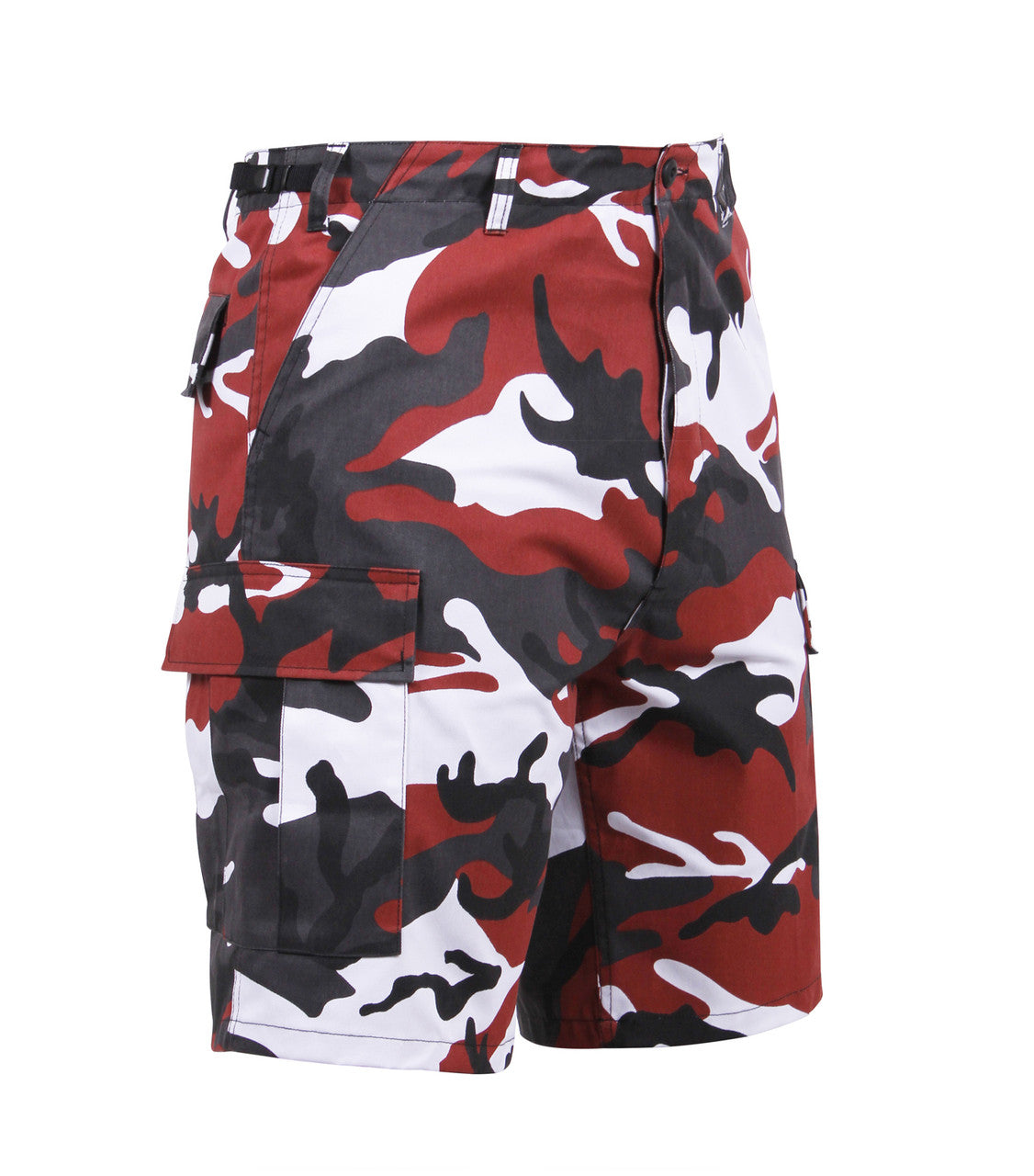 Rothco Color Camo BDU Shorts: Red Camo