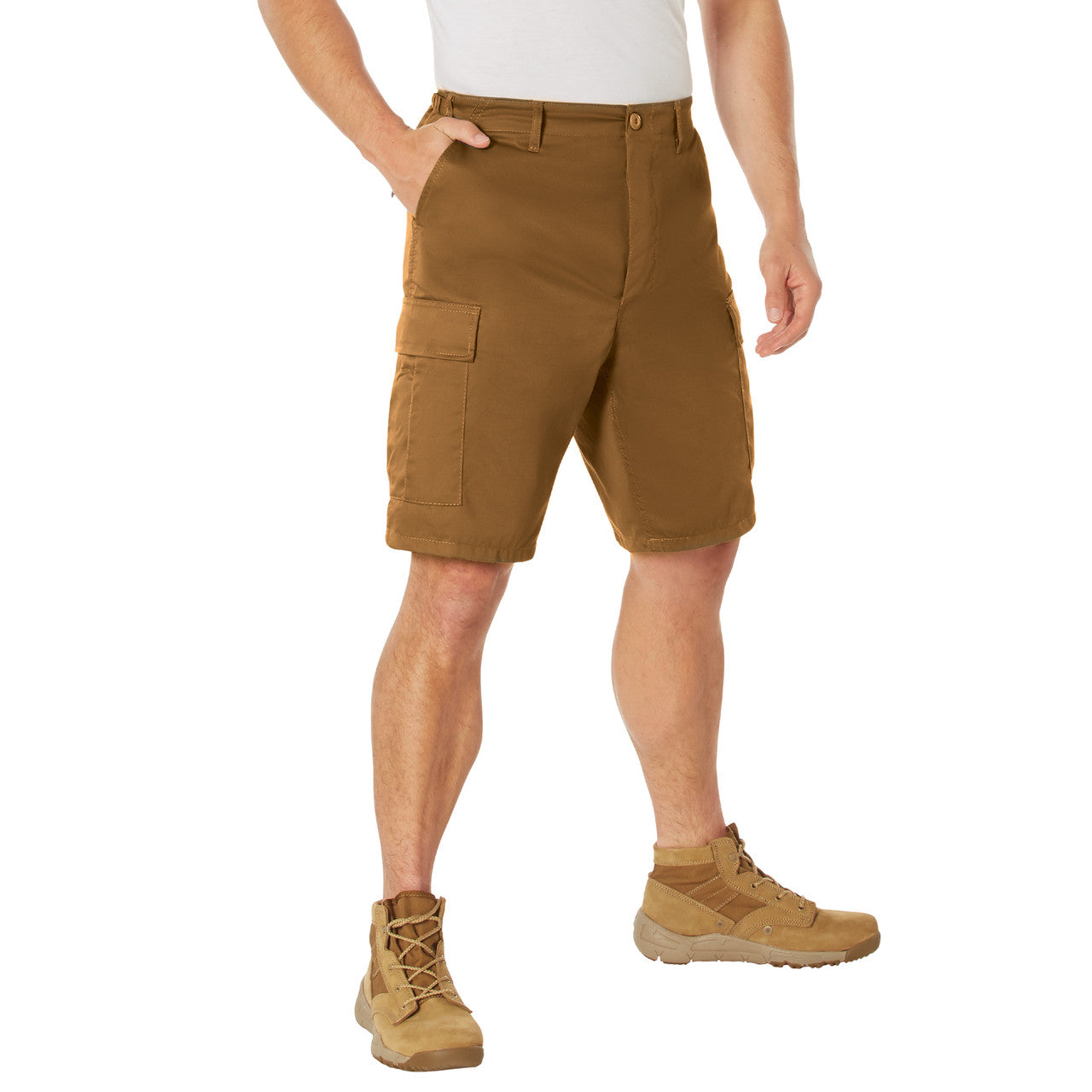 Rothco Tactical BDU Shorts: Work Brown