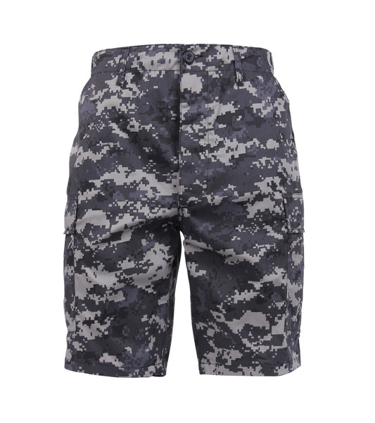 Rothco Digital Camo BDU Shorts: Subdued Urban Digital Camo