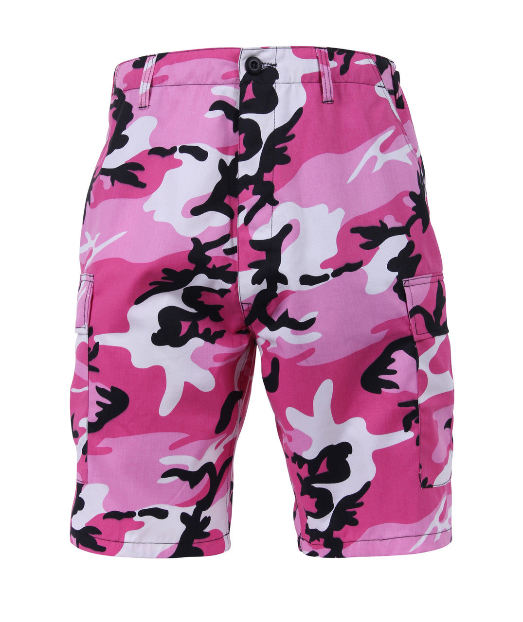 Rothco Color Camo BDU Shorts: Pink Camo