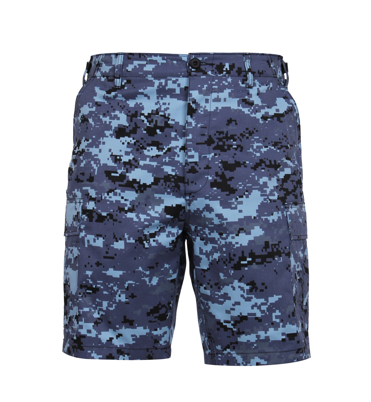 Rothco Digital Camo BDU Shorts: Sky Blue Digital Camo