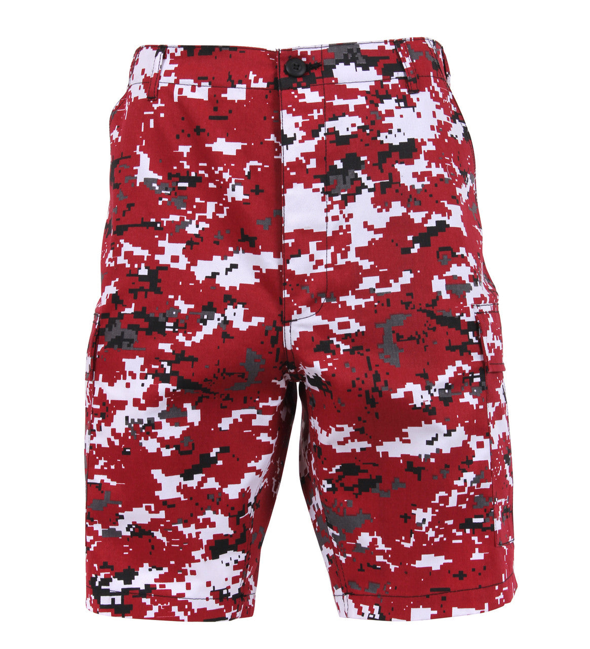 Rothco Digital Camo BDU Shorts: Red Digital Camo