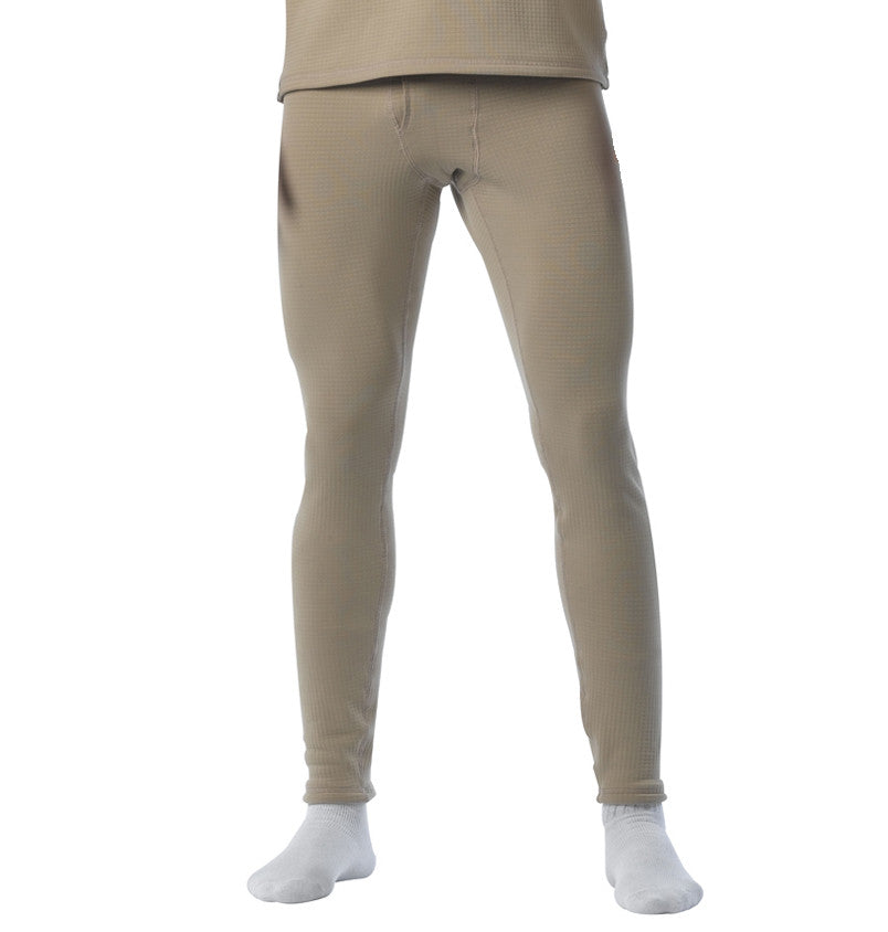 Rothco ECWCS Grid Fleece Bottoms: Desert Sand