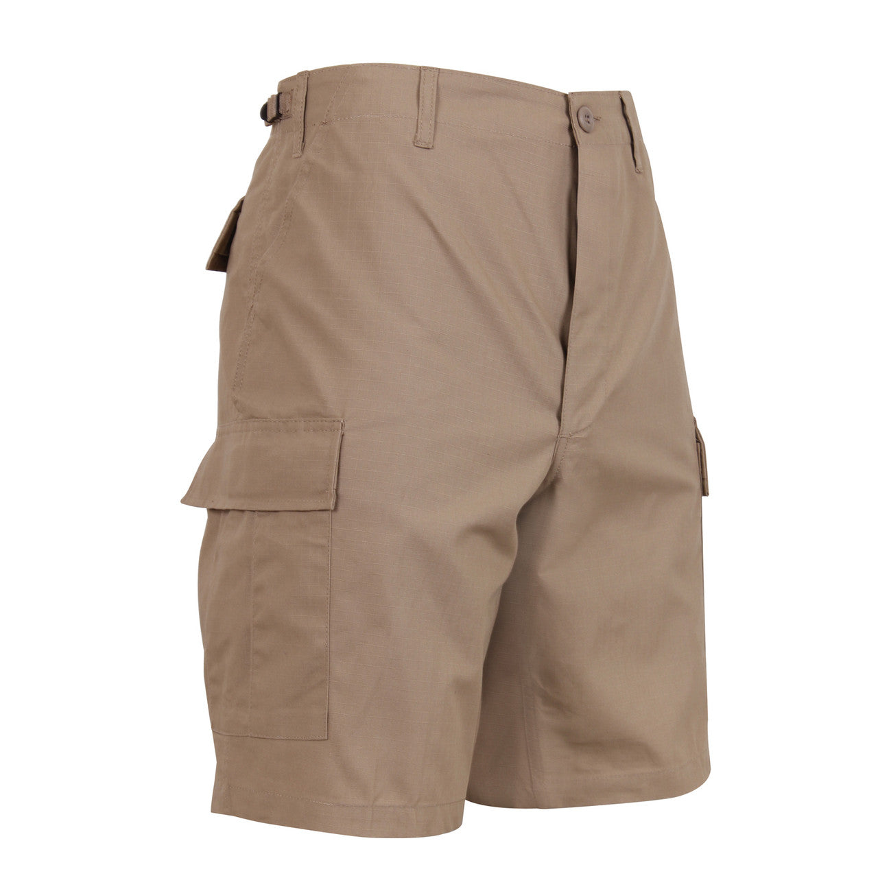 Rothco Rip-Stop BDU Shorts: Khaki