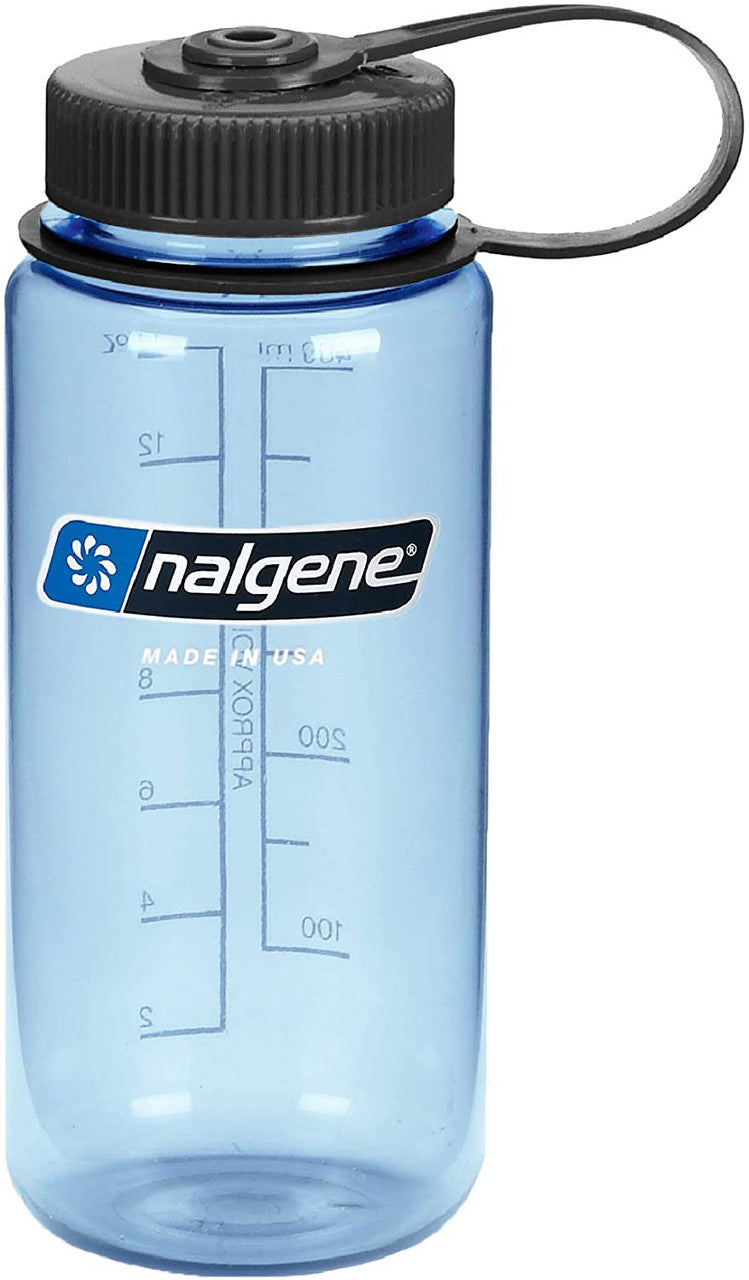 Nalgene 16oz Wide Mouth Bottle: Tuxedo Blue