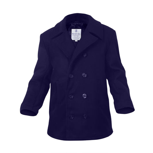 Rothco US Navy Type Pea Coat: Navy Blue