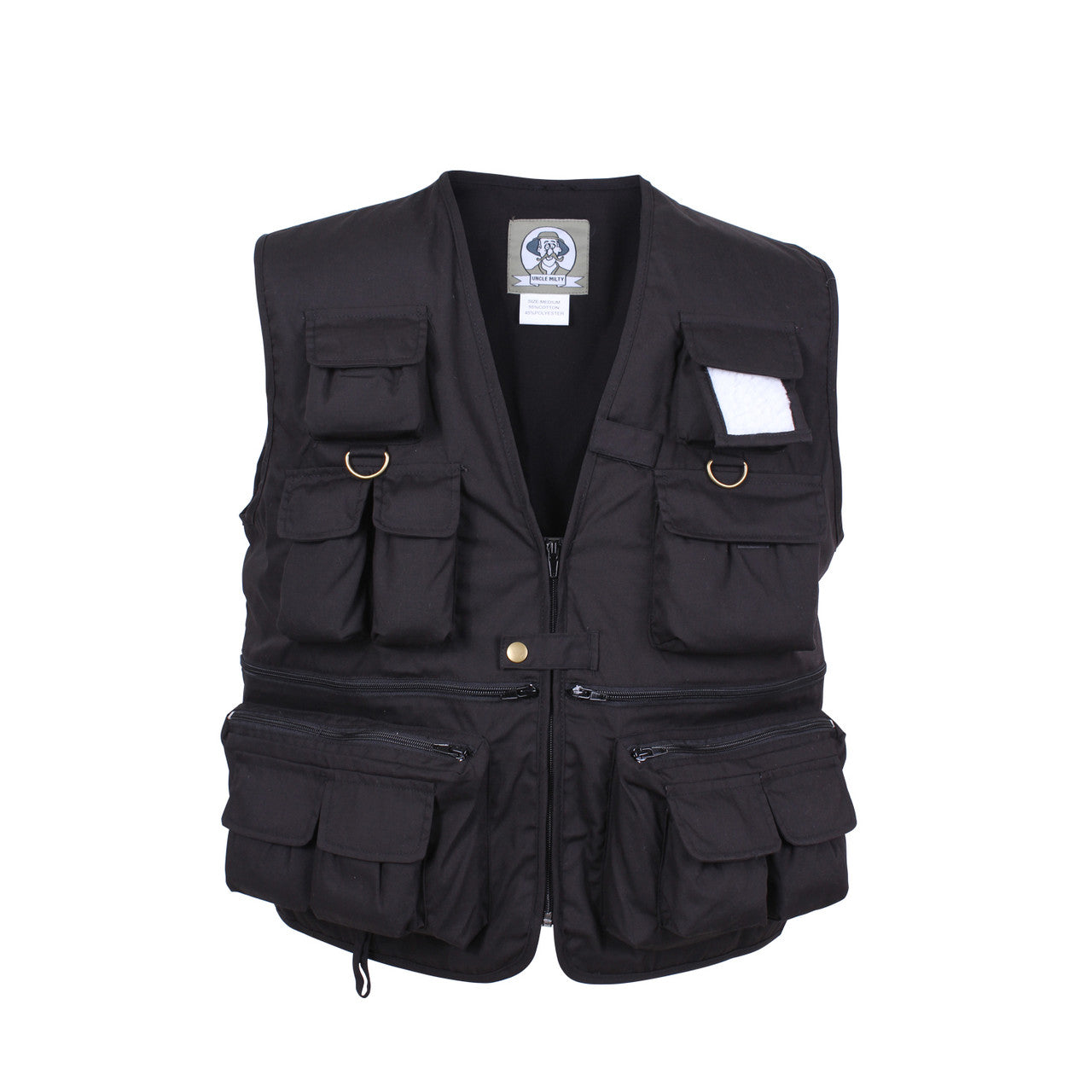 Uncle Milty Travel Vest: Black