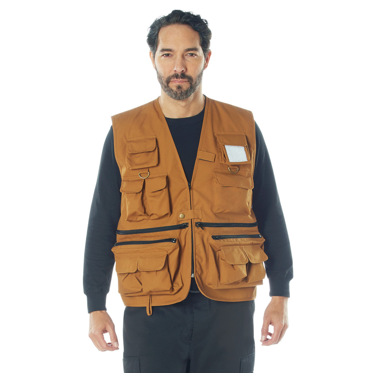 Uncle Milty Travel Vest: Work Brown