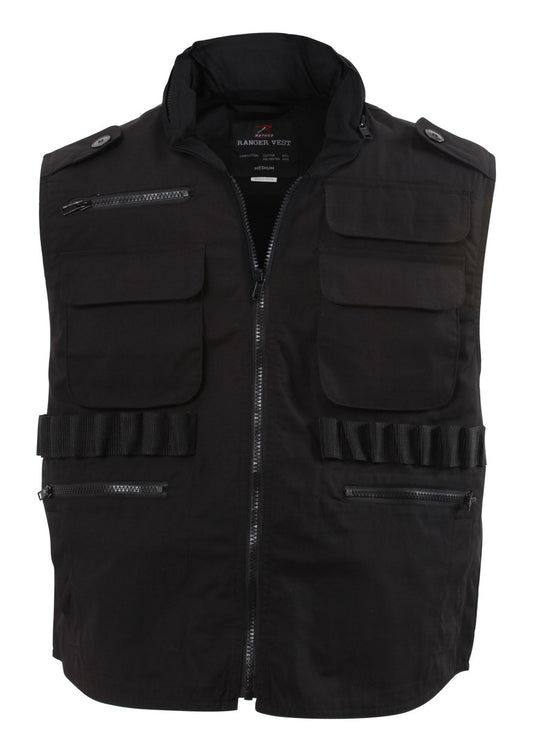 Rothco Ranger Vest: Black