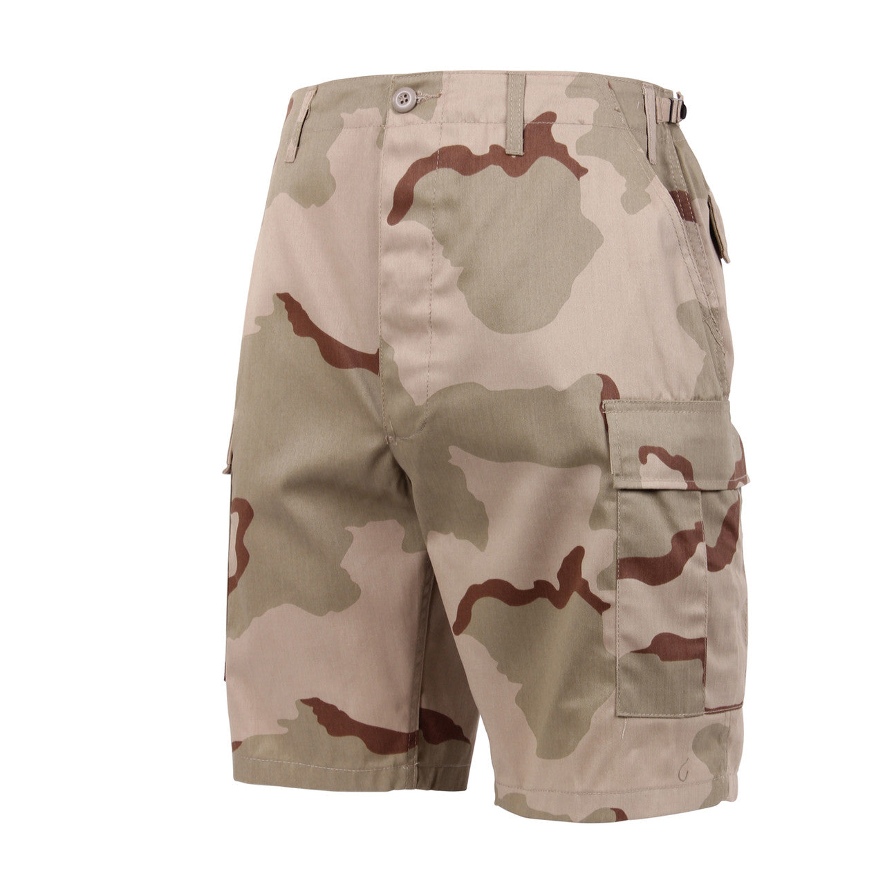 Rothco Camo BDU Shorts: 3-Color Desert Camo