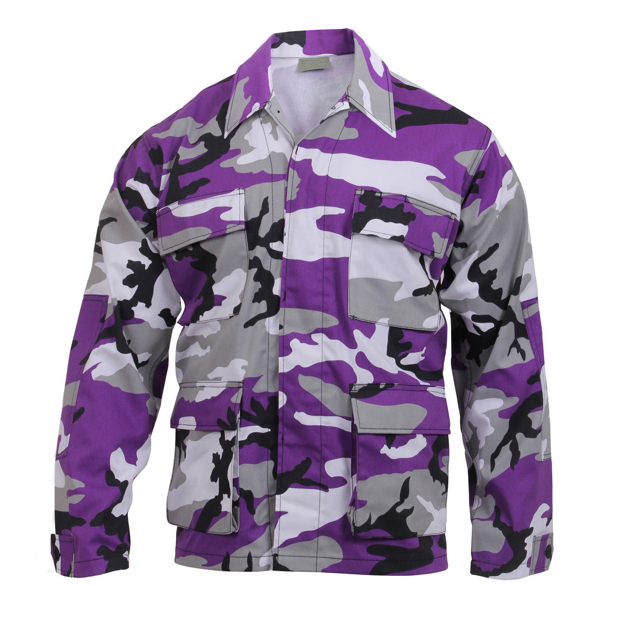 Rothco Color Camo BDU Shirt: Ultra Violet Camo
