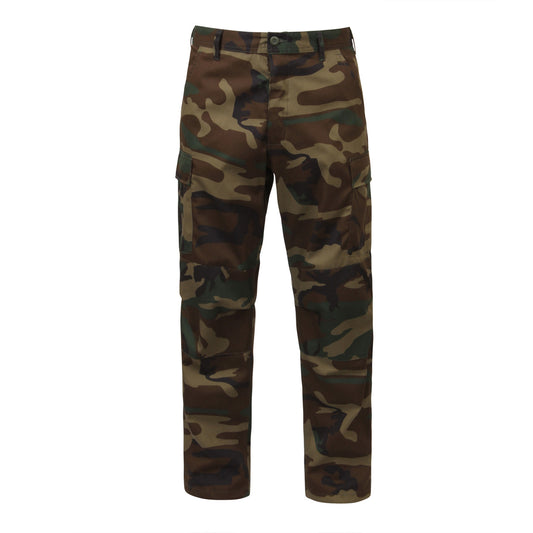 Rothco Camo Tactical BDU Pants: Woodland Camo