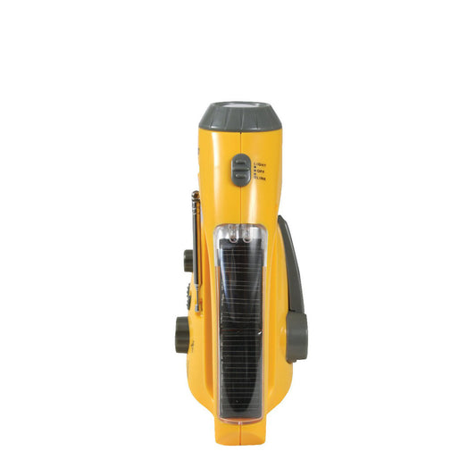 Rothco Solar / Wind Up Flashlight with Radio