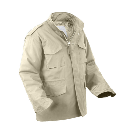 Rothco M-65 Field Jacket: Khaki