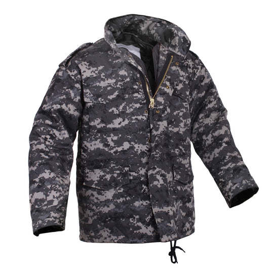 Rothco Camo M-65 Field Jacket: Subdued Urban Digital Camo