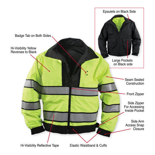 Rothco Reversible Hi-Visibility Uniform Jacket