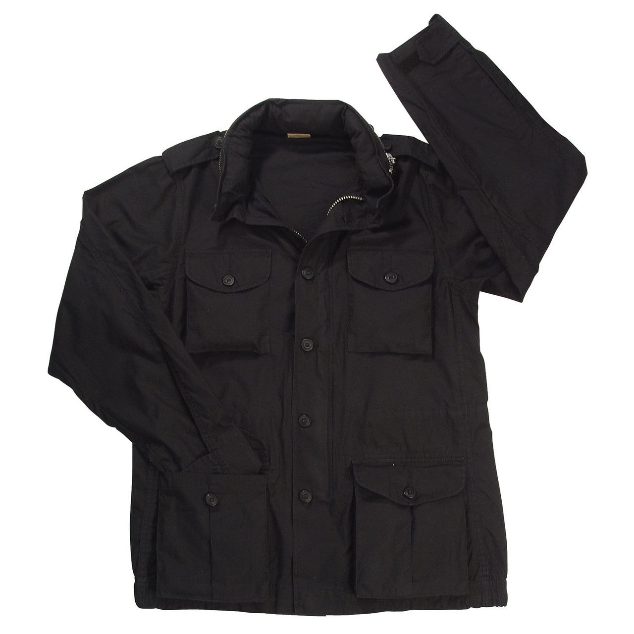Rothco Vintage Lightweight M-65 Field Jacket: Black