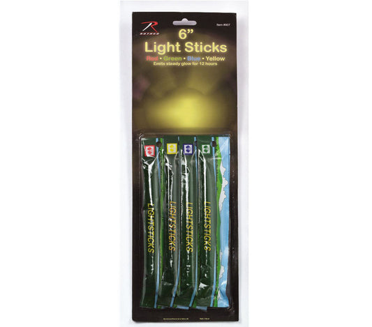 Rothco 4-Pack Chemical Light Sticks / Glow Sticks