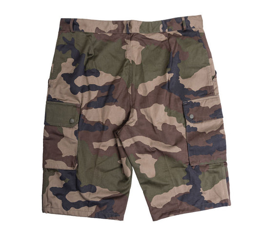 French CCE Camo F2 Bermuda Shorts, French Military Surplus
