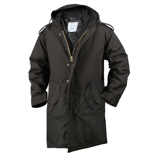 Rothco M-51 Fishtail Parka: Black