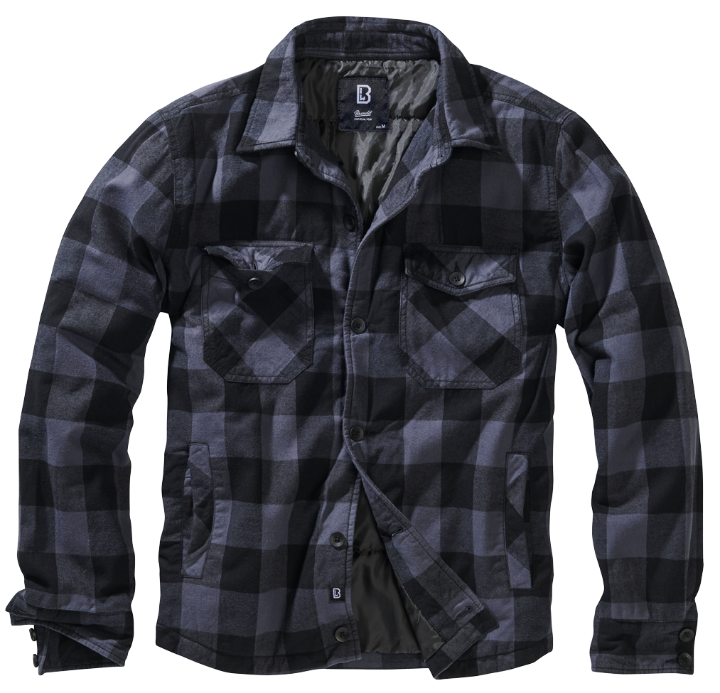 Brandit Quilted Flannel Lumber Jacket