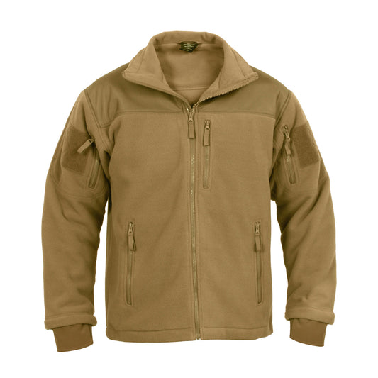 Rothco Spec Ops Tactical Fleece Jacket: Coyote Brown
