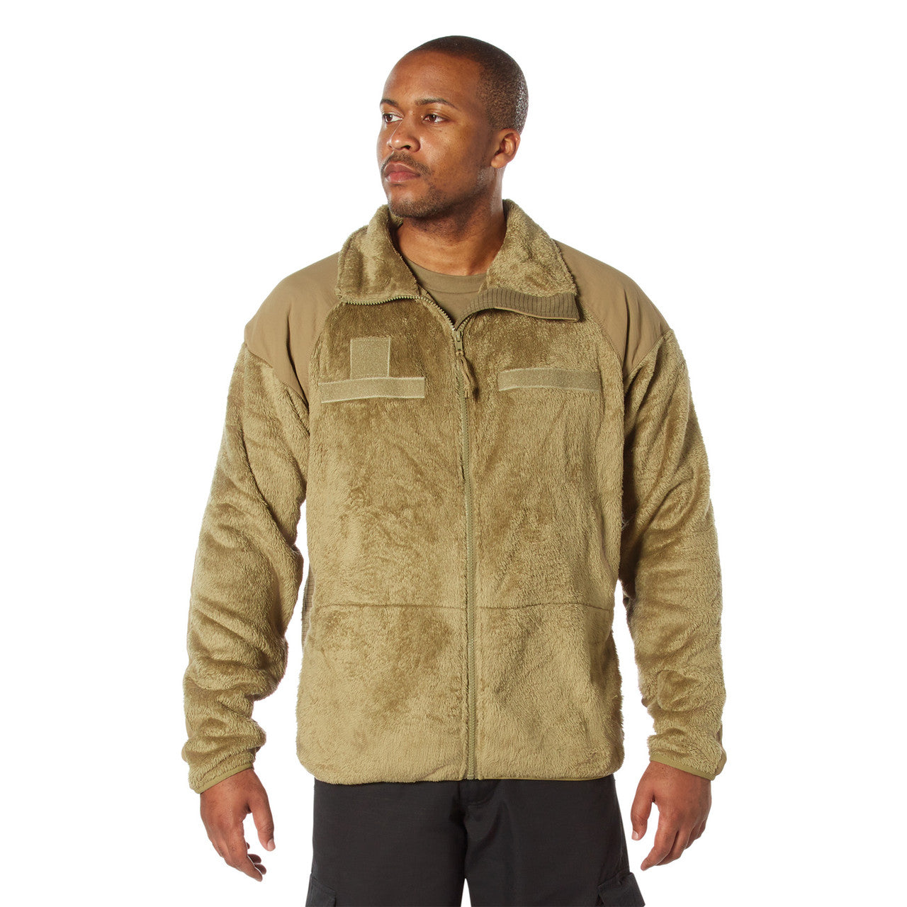 Rothco ECWCS Fleece Jacket: AR Tan
