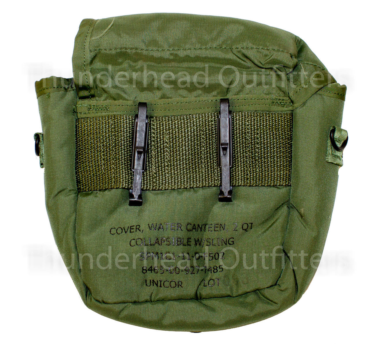 USGI US Military Surplus ALICE 2qt Canteen Pouch, Olive Drab