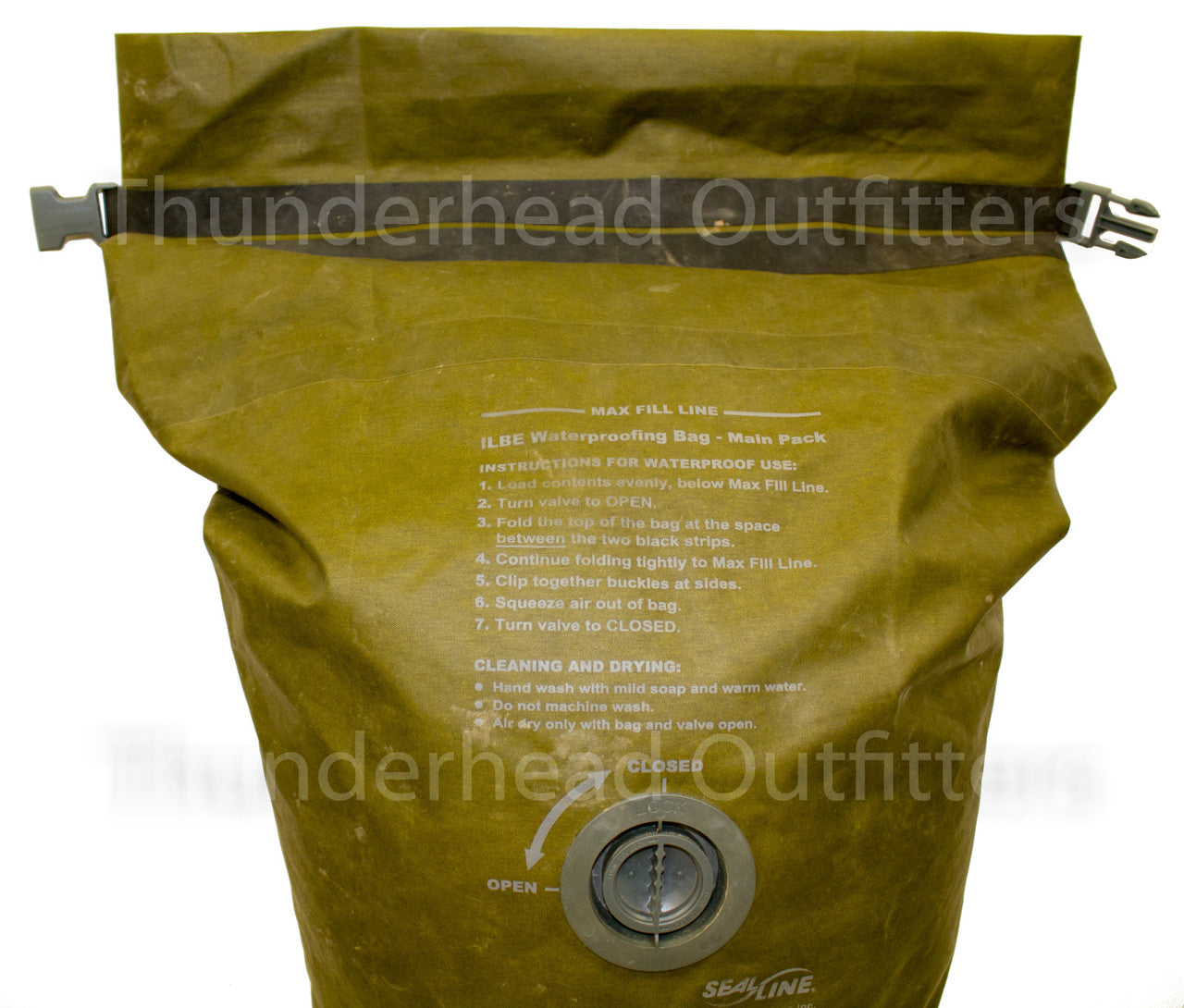 USGI US Military Surplus ILBE Waterproof Pack Liner for Main Pack / Compression Dry Bag