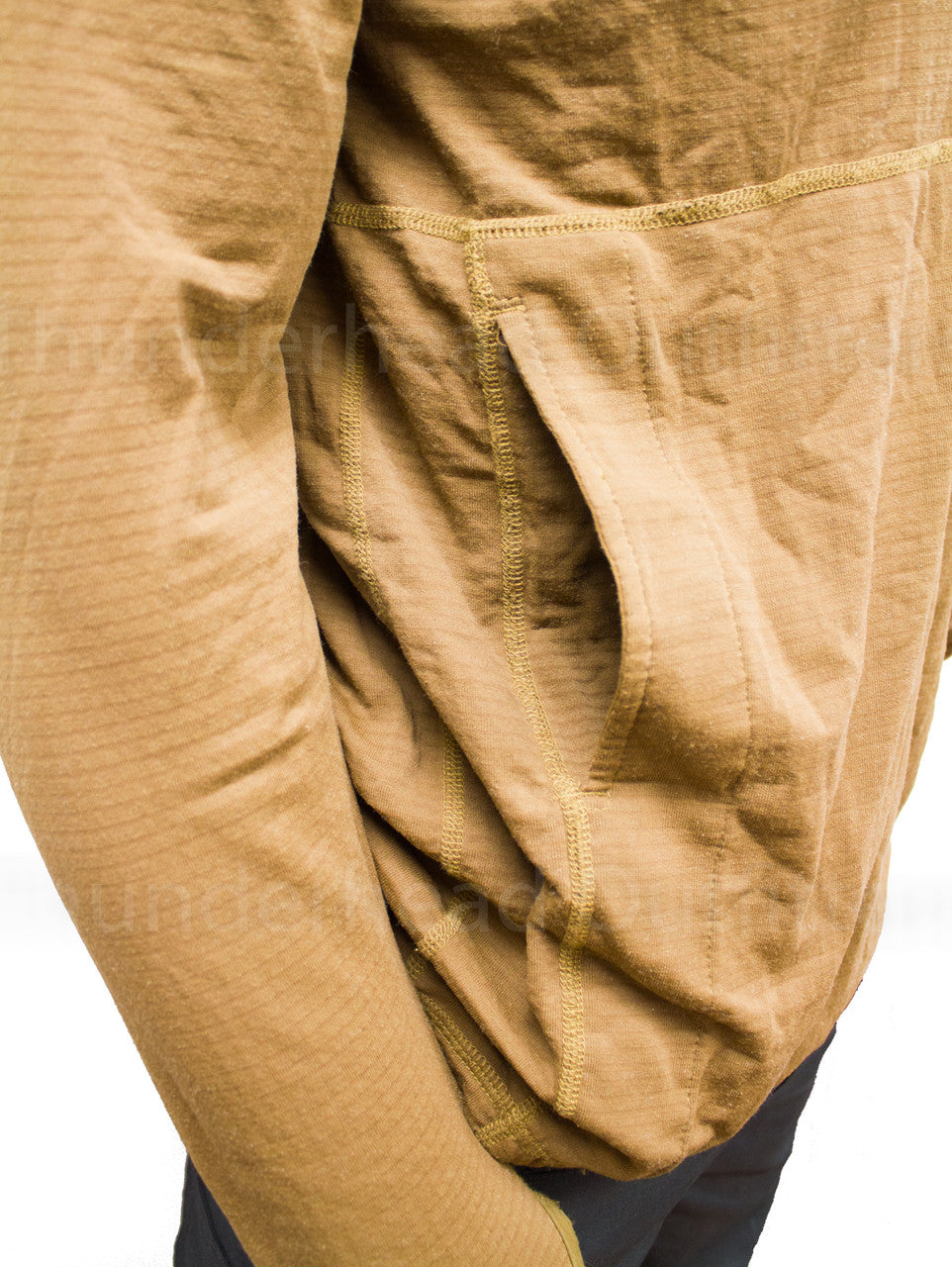 USGI US Military Surplus USMC Polartec Grid Fleece 1/2 Zip Shirt