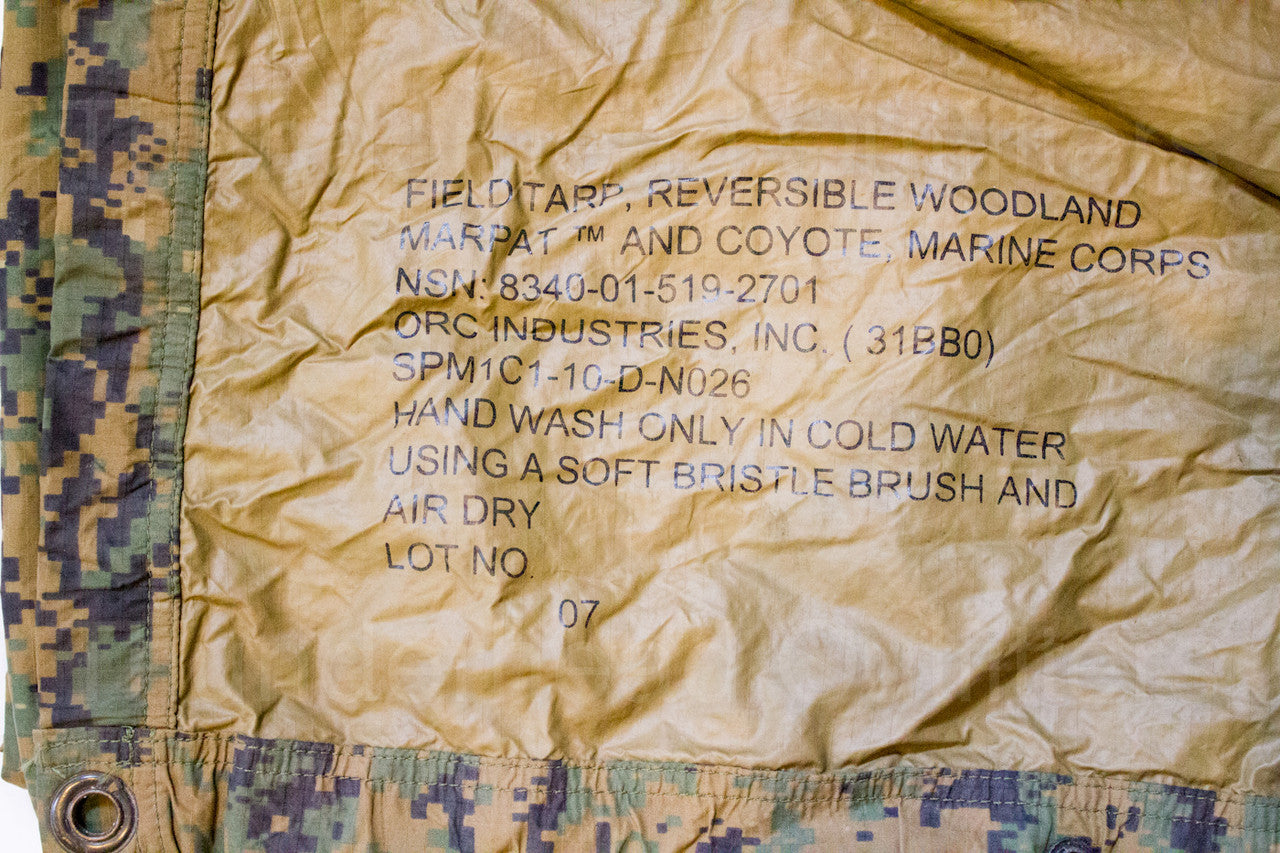 Field Tarpaulin (Marpat / Coyote)