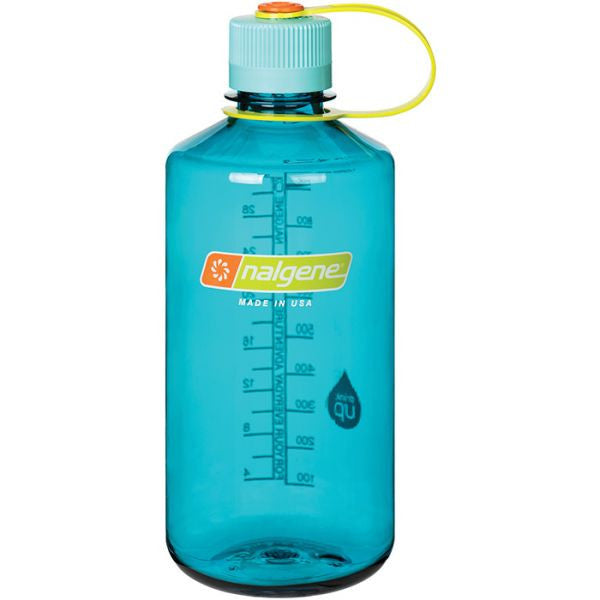 Nalgene 32oz Narrow Mouth Bottle: Cerulean