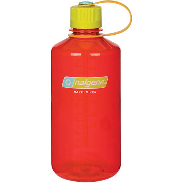 Nalgene 32oz Narrow Mouth Bottle: Pomegranate