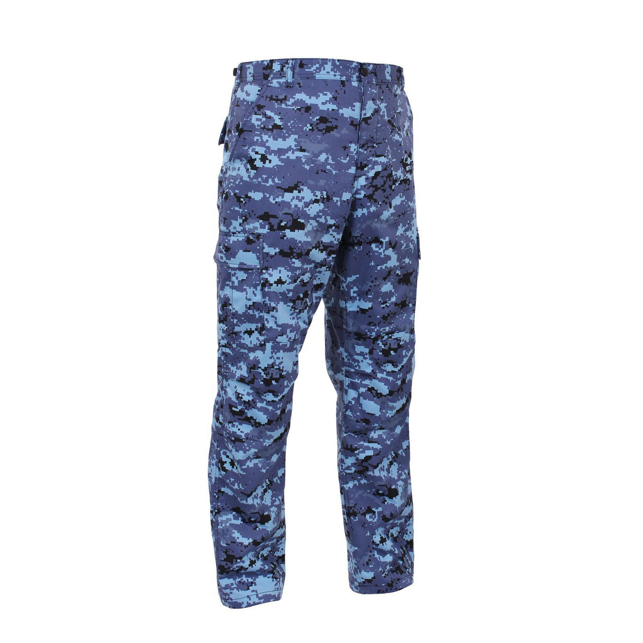 Rothco Digital Camo Tactical BDU Pants: Sky Blue Digital Camo