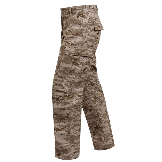 Rothco Digital Camo Tactical BDU Pants: Desert Digital Camo