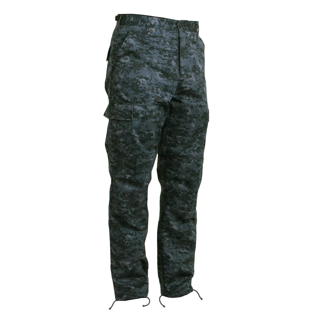 Rothco Digital Camo Tactical BDU Pants: Midnight Digital Camo