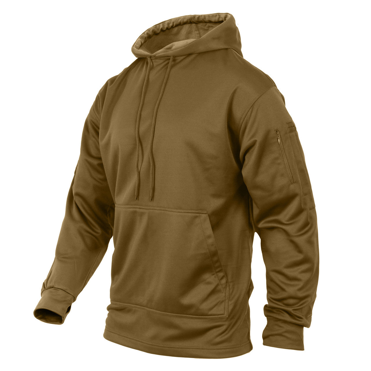 Rothco Concealed Carry Hoodie: Coyote Brown