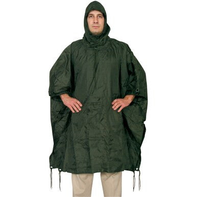 Fox Ripstop Rain Poncho