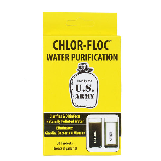 Chlor Floc Water Purification Tablets