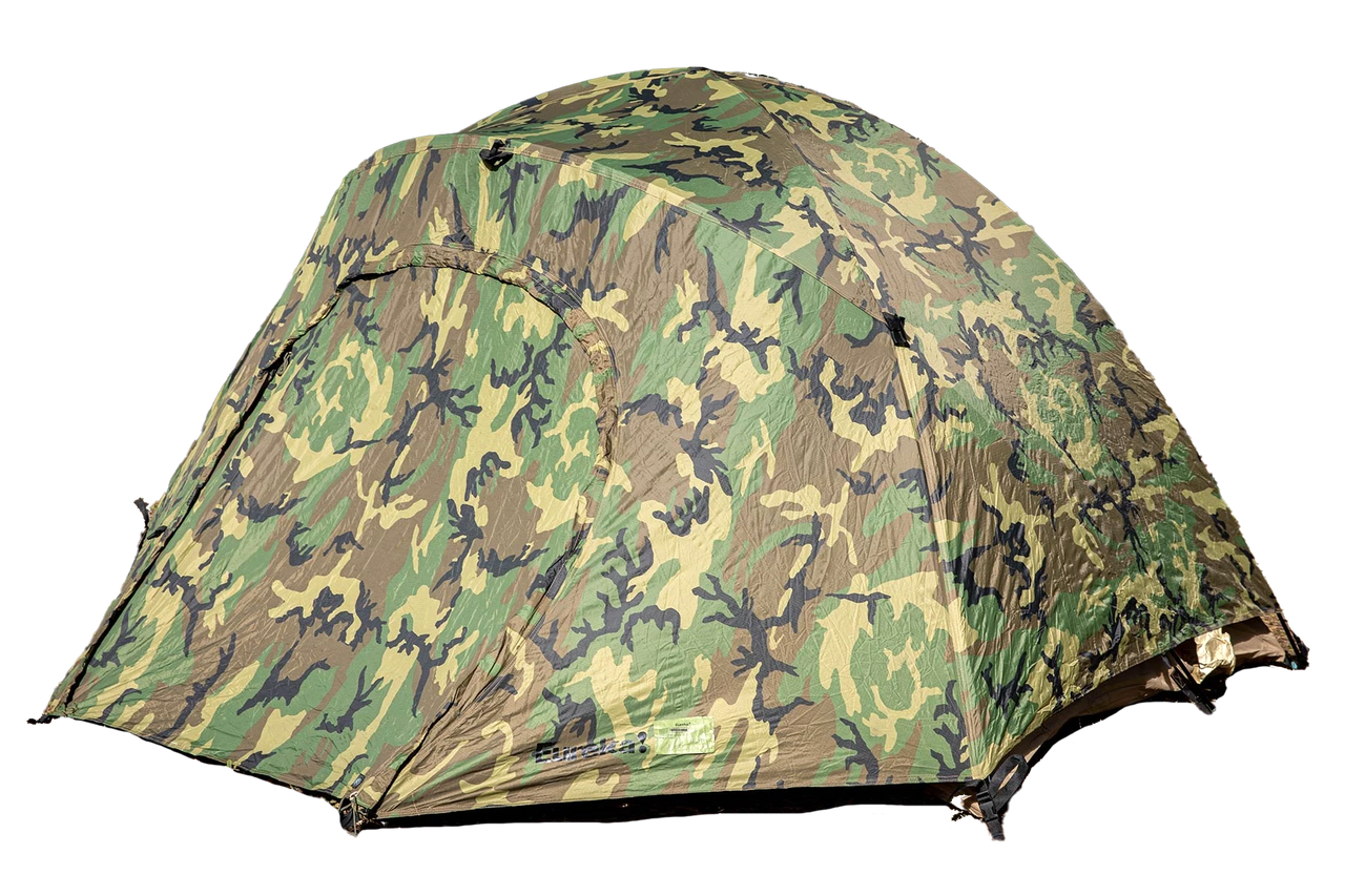 USMC 2-Man Combat Tent, Woodland, US Military Surplus