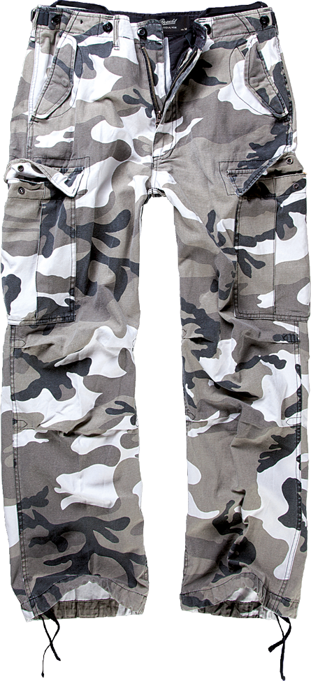 Brandit M-65 Cargo Pants: Urban Camo