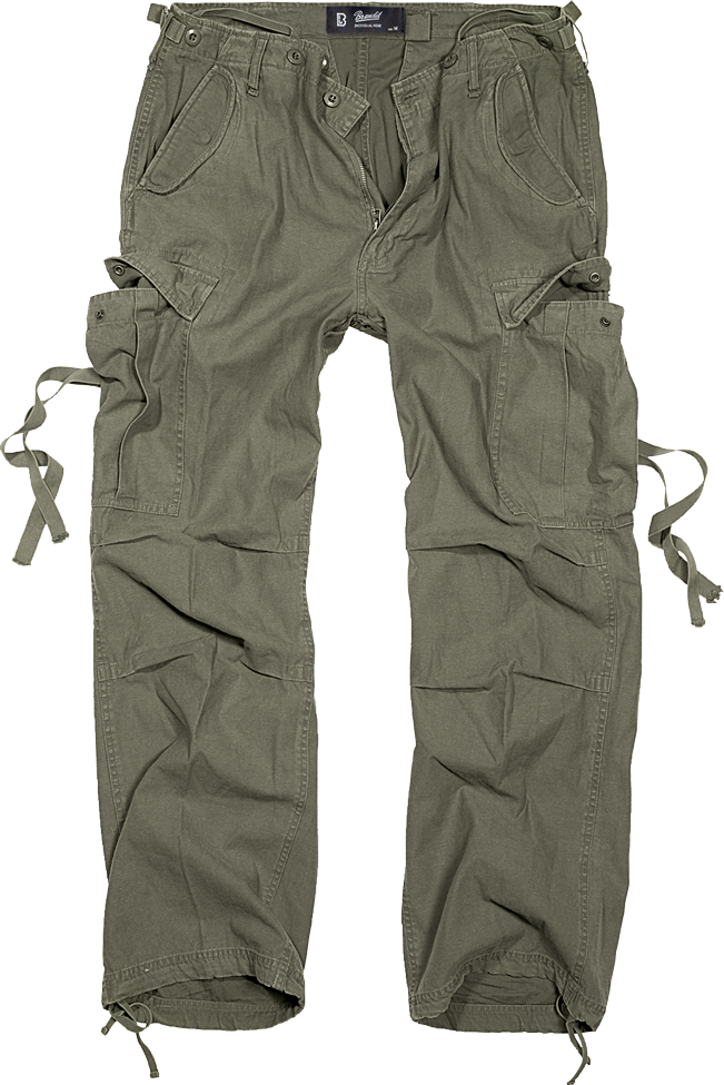 Brandit M-65 Cargo Pants: Olive Drab