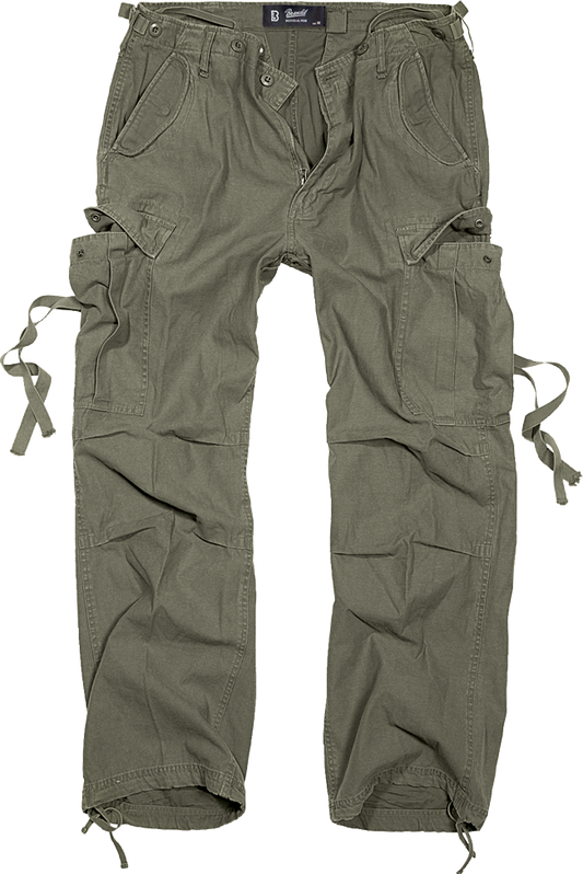 Brandit M-65 Cargo Pants: Olive Drab