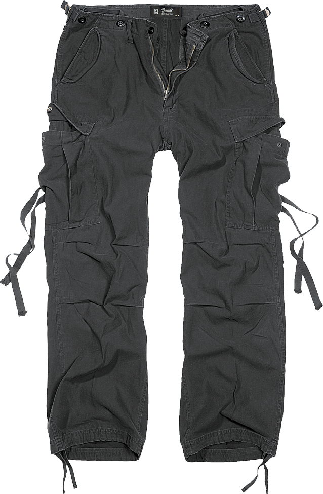 Brandit M-65 Cargo Pants: Black