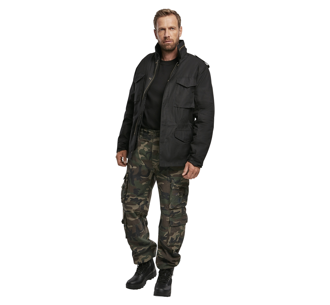 Brandit Authentic Cargo Pants: Dark Camo