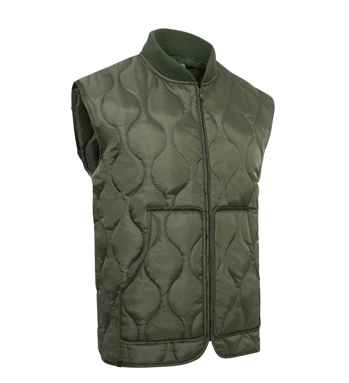 Rothco Quilted Woobie Vest: Olive Drab