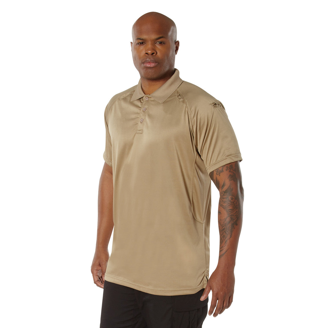 Rothco On Duty Performance Polo: Tan