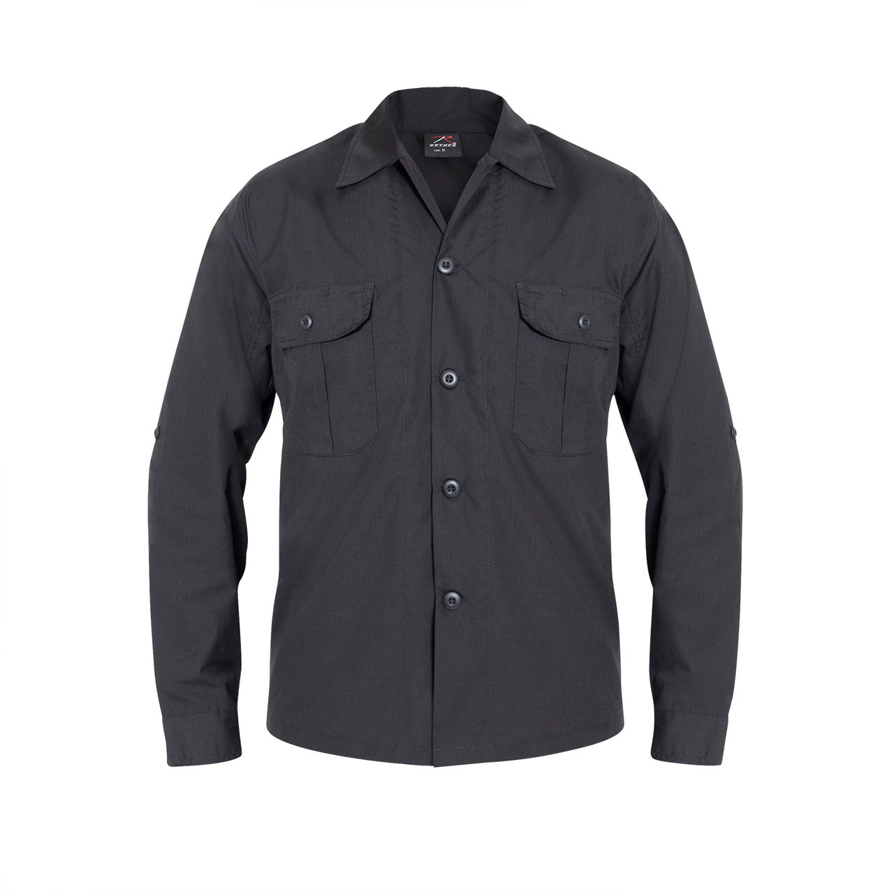 Rothco Lightweight Tactical Shirt: Black