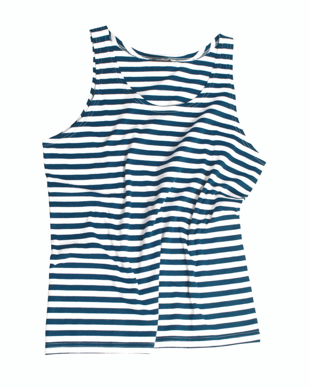 Blue/White Striped Sailor Tank Top