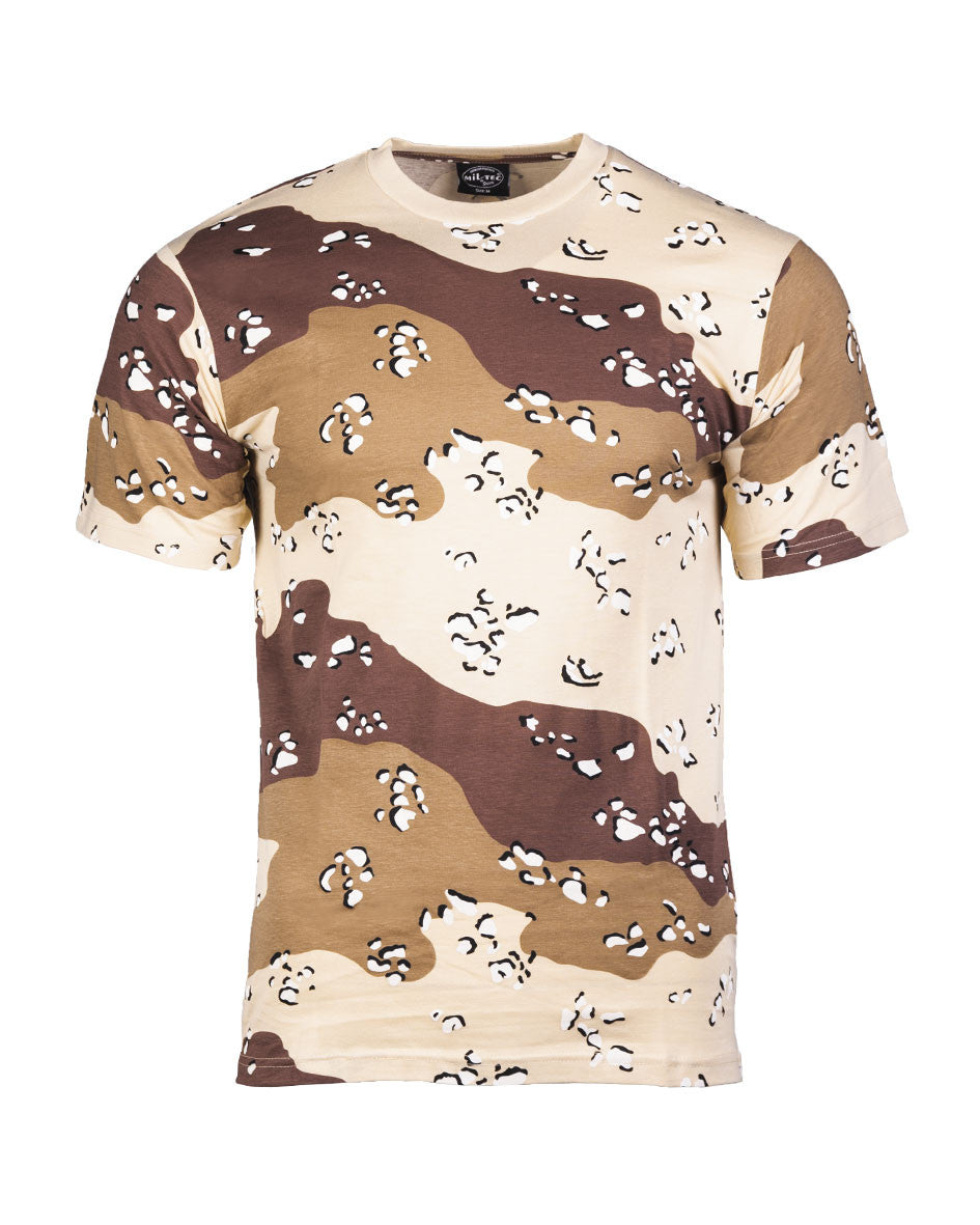 6-Color Desert Camo T-Shirt